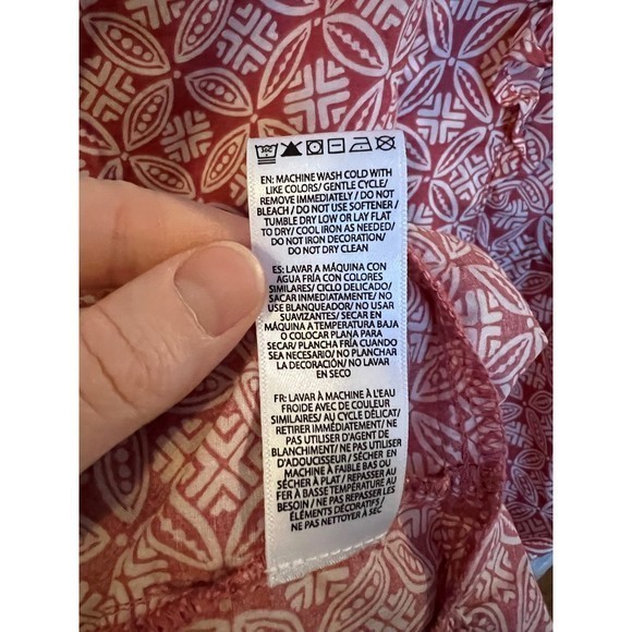 Beachlunchlounge Alicia Maxi Dress tiered tie back XL‎ - Picture 6 of 8